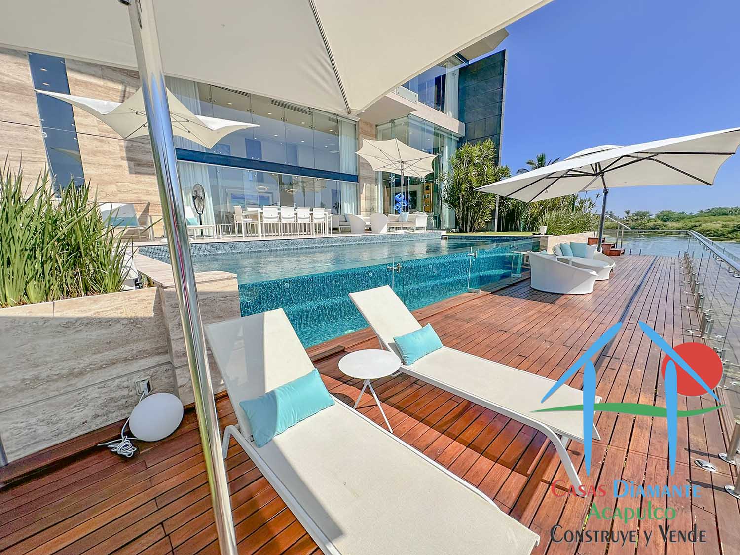 Casa Dos Vistas - Alberca, jardín, deck 19